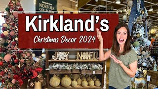 Kirklands NEW Christmas Decor 2024  Shop with Me  Holiday Decor Ideas [upl. by Ybab]