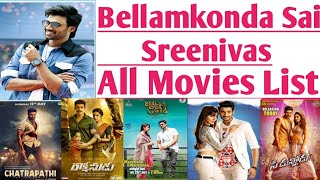 Bellamkonda Sai Sreenivas all movies list बेल्लमकोंडा साई श्रीनिवास all hit and flop movies list [upl. by Eidna]