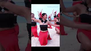 Polynesian Dance Ori TahitiTahitian Dance Workout FitnessTutorial Basic Step Cardio タヒチアンダンス [upl. by Nonnahs]