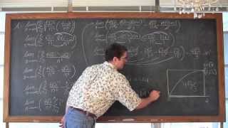 Riemann Sum Defined w 2 Limit of Sums Examples Calculus 1 [upl. by Whitson]