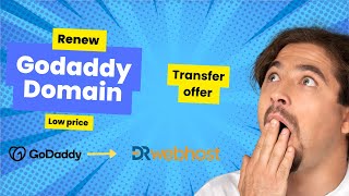 Affordable Renewal GuideTransfer GoDaddy Domain to DrWebhost [upl. by Oznola]