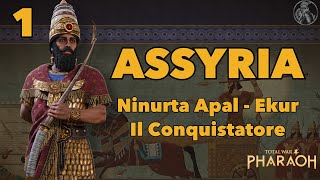 IL SOGNO DI UN IMPERO  Campagna ASSYRIA1  TOTAL WAR PHARAOH DYNASTIES Gameplay ITA [upl. by Estrin]