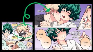 bakudeku  Baku HES GOING TO EAT ME english comic Dub [upl. by Atinas816]