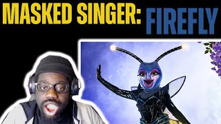 Im Shocked The Masked Singer  Firefly All Performances  Reveal Reaction [upl. by Onez]