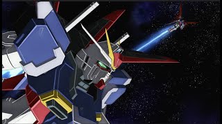 Impulse Gundam インパルス spec II  Meteor ミーティア all scenes in Seed Freedom [upl. by Adnalahs]