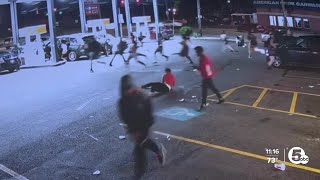 Gas station shooting caught on camera third shooting in 1 week [upl. by Oirotciv]