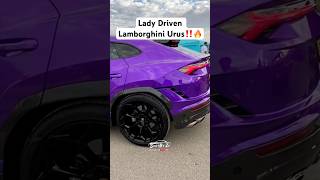 Lady Driven Lamborghini Urus Performante [upl. by Butta]