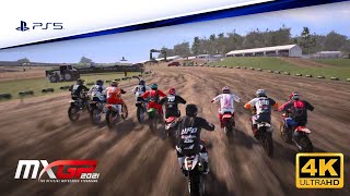 MXGP 2021 PS5™ Gameplay Modo Carreira T01 Ep02 Matterley Basin  Great Britain [upl. by Arhna663]