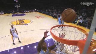 Nate Robinson two putback dunks in 4th quarter vs Lakers [upl. by Rekrap]