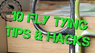 10 Fly Tying Hacks and Tips for Fly Tyers 1 [upl. by Suinotna]