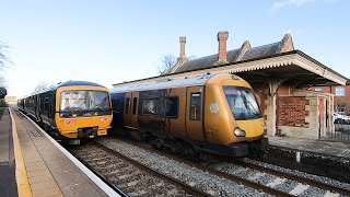 West Midlands Railway two car unit 172004 26th November 2024 [upl. by Gnagflow]