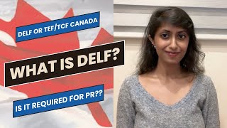 Difference between DELF and TEFTCF Canada Which exam should you take for the Canada PR [upl. by Ahscrop]