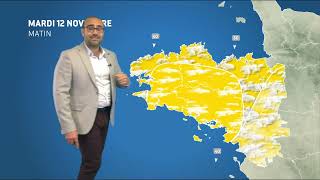 Bulletin météo pour le mardi 12 novembre 2024 [upl. by Atinuj800]