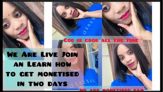 How to get monetisation easily 1000 subscribers Join in viralvideo livetrendingsubscribefunny [upl. by Barcus]