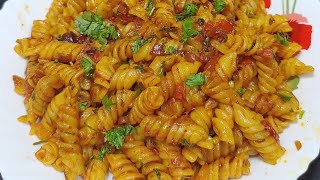 masala pasta  pasta recipes  masala pasta recipe Indian style  Pasta recipe [upl. by Annig201]