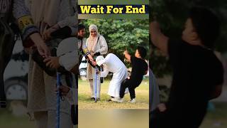 Fake Old Man prank pt 2 shorts viralshorts youtubeshorts prank funny [upl. by Ardnola]