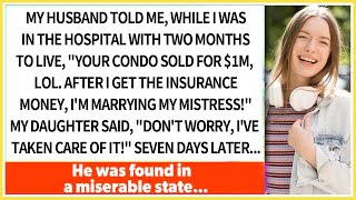 My husband left me while I was in the hospital with two months to live and married his mistress [upl. by Aon]