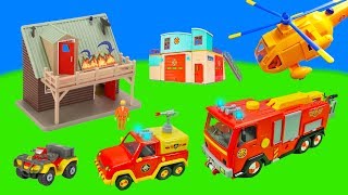 Fireman Sam Toys Episode Fire at Mountain Rescue 🔥 Wallaby 2 Firefighter Sam Toy 2019 [upl. by Aray55]