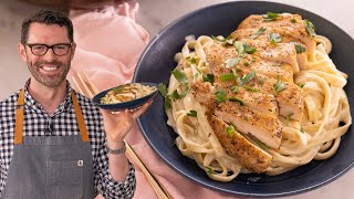 Easy Chicken Alfredo Recipe [upl. by Aisela]