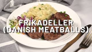 Frikadeller Danish Meatballs [upl. by Onaicilef]