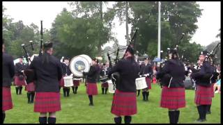 Toronto Police Pipe Band Georgetown 2010 [upl. by Sharia191]