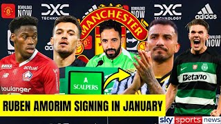 🚨 BREAKING NEWS RUBEN AMORIM SIGNING DANILO IN JANUARY JONATHAN DAVID JANUARY MOVE mufcnews [upl. by Lia]