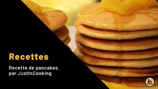 Recette de pancakes par JustInCooking [upl. by Jordanna]