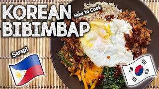 How to make Korean Bibimbap  FOODIE RECIPE [upl. by Enaols752]