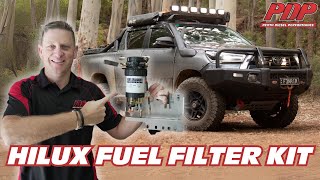 Hilux N80 PreFuel Filter  How to Install  PDP [upl. by Annovad]