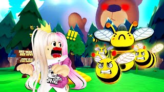 PANIK  BIBIR EYRA JADI BESAR LEPAS CURI MADU LEBAHquot  BEE SWARM OBBY  ROBLOX MALAYSIA [upl. by Natala]