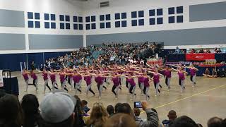 McKinney High School Marquettes Team Kick at ADTS Dance Competition 2019 [upl. by Sorce]