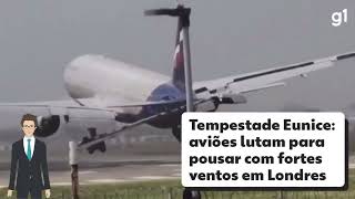 ðŸ”´ POUSOCARANGUEJO ENTENDA A MANOBRA QUE PERMITIU POUSO DE AVIÃ•ES DURANTE TEMPESTADE EM LONDRES [upl. by Xonnel992]