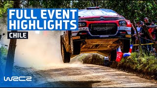 WRC2  WRC3 Event Highlights  Rally Chile Bio Bío 2024 [upl. by Lehman]