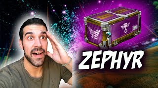 ABRIENDO LA NUEVA CAJA ZEPHYR  ANÁLISIS DE LA CAJA  ROCKET LEAGUE [upl. by Terrag]