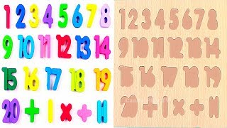 Learn 1 To 20 Numbers  Numbers Counting to 20  Learn 123 numbers for Baby Toddlers [upl. by Hutton]