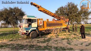 Borewell Drilling 80फिट में फ़ुल पानी Amazing Live full video jaisalamer [upl. by Amrak]