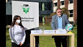 NiederrheinpokalAuslosung Viertelfinale und Halbfinale der Männer 20202021 [upl. by Toole469]