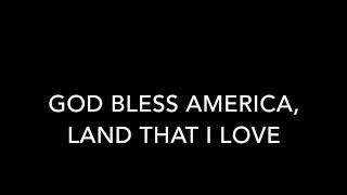 God Bless America Lyrics [upl. by Atiner]