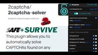 How to Setup 2Captcha Slover Extension on your Chrome browser  Ext 2Captcha Solver For Customer [upl. by Paik]