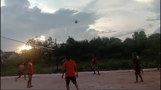 i o volley ball n sunset how about u [upl. by Ahcorb914]