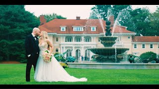 Tupper Manor Wedding Video  Alexandra amp Aaron [upl. by Dnalhsa629]