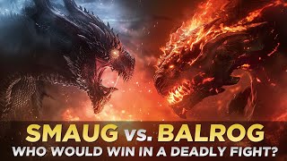 BALROG vs SMAUG  Who Would Win In DEADLY FIGHT [upl. by Werner733]