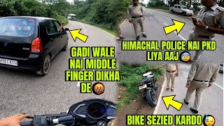 quotHIMACHAL😓POLICE CAUGHT MEquot😭 3 million viewsBike Seize Kar Li 💔 ns200 ki sound ne tabahi mcha li [upl. by Irret165]