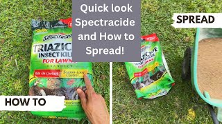 Spectracide Triazicide spreading instructions that work [upl. by Lustig951]