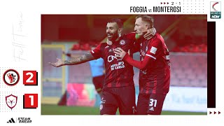 FOGGIAMONTEROSI 2 a 1 gli highlights [upl. by Vassaux]