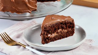 GlutenFree Chocolate Zucchini Cake Vegan [upl. by Wales]