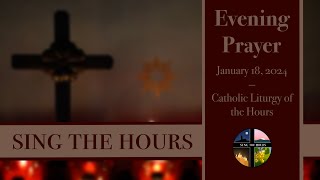 11824 Vespers Thursday Evening Prayer of the Liturgy of the Hours [upl. by Ynnavoig]