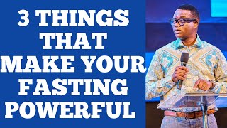 3 THINGS THAT MAKE YOUR FASTING POWERFUL  APOSTLE AROME OSAYI MESSAGES [upl. by Nyraa]