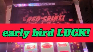 Early bird get the WIN Crazy Cherry 🍒 Wild Frenzy slot [upl. by Berkman]