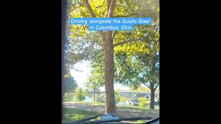 Dashcam driving alongside theScioto River in downtown Columbus Ohio drivinginusa dashcamohio [upl. by Irrek708]